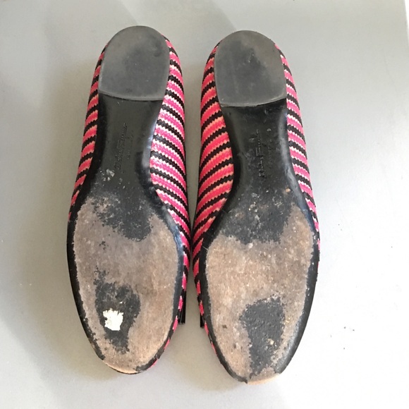 SOLD Varina Zigzag Ballerina Flats - Picture 6 of 9